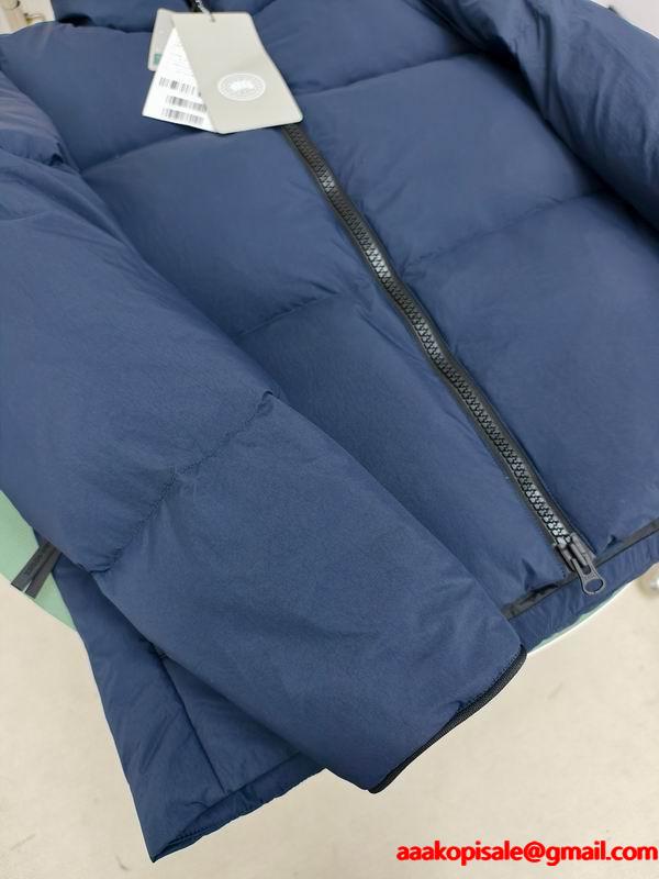 Canada Goose スーパーコピー ダウンジャケット ネイビー 2025秋冬 シンプルな カナダグース