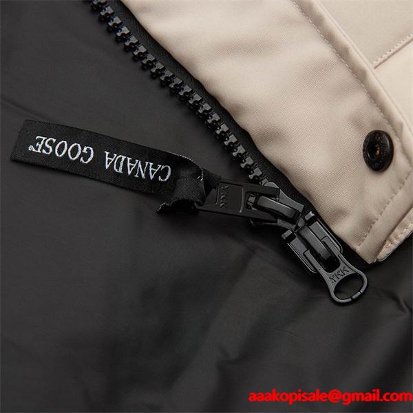 ベージュ柔和エレガント ダウンベスト コピー カナダグース Canada Goose 2025秋冬 