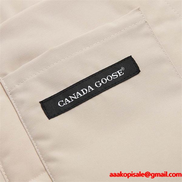 ベージュ柔和エレガント ダウンベスト コピー カナダグース Canada Goose 2025秋冬 