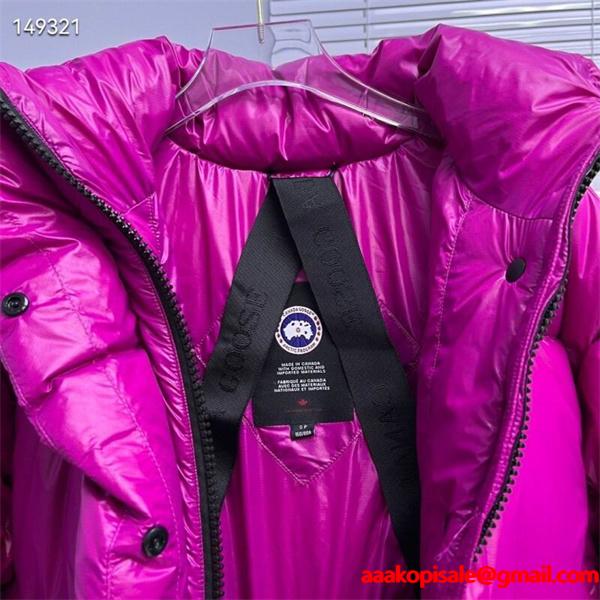 カナダグース Canada Goose 2025秋冬 ライトグレー 上品ショートダウンジャケット 偽物