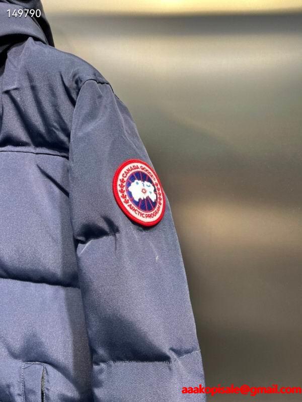 カナダグース Canada Goose 2025秋冬 ダークグレー 都会スマートフードダウンジャケット コピー