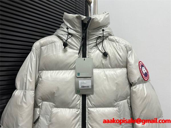 カナダグース Canada Goose ブラック 2025秋冬 クラシックファー ダウンジャケット 偽物