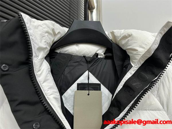 ネイビー 2025秋冬 シックファー ダウンジャケット 上質 コピー カナダグース Canada Goose