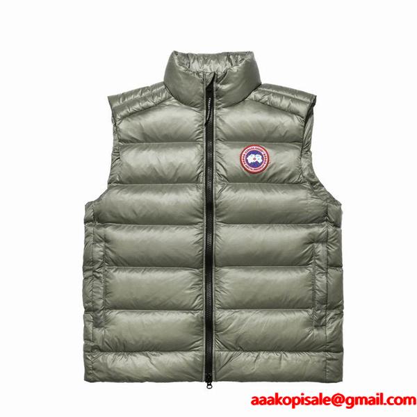 カナダグース Canada Goose 軽量 オリーブ 2025秋冬 ダウンベスト 偽物 2025AW注目アイテム