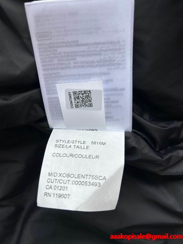 2025秋冬 グレー ショートダウンジャケット スーパーコピー 今季注目 カナダグース Canada Goose 