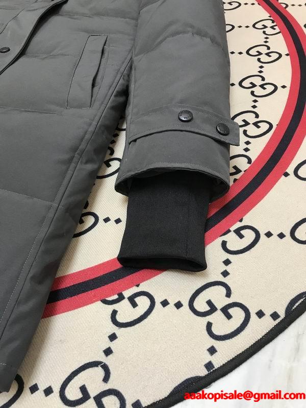 カナダグース Canada Goose 2025秋冬 ブラック ロングファーダウンコート コピー 着回し抜群