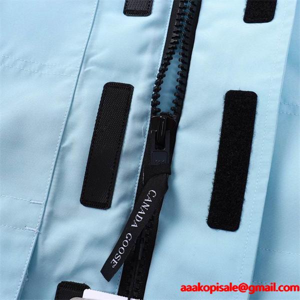 ミストブルー 2025秋冬 ボリュームファーダウンコート カナダグース Canada Goose コピー