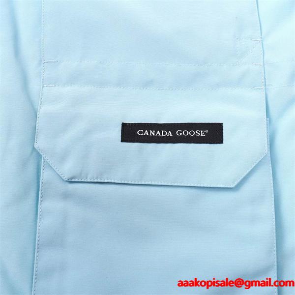 ミストブルー 2025秋冬 ボリュームファーダウンコート カナダグース Canada Goose コピー