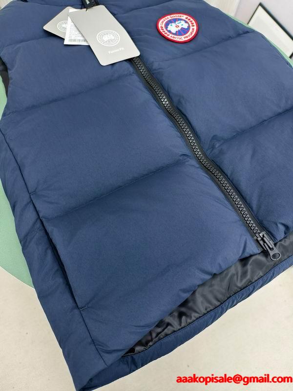 Canada Goose スーパーコピー 2025秋冬 シックブラック 多色展開ダウンベスト カナダグース