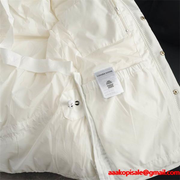 カナダグース Canada Goose 偽物 2025秋冬 マットブラック ミリタリースタイルロングダウン