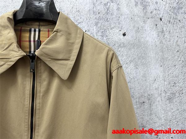 バーバリー Burberry スーパーコピー 軽量 シンプル 上質質感 2025秋冬 カジュアルジャケット 今季注目