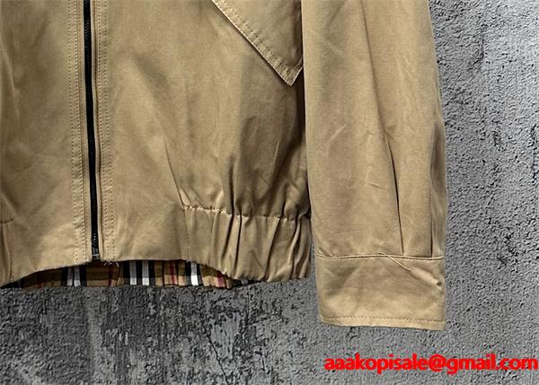 バーバリー Burberry スーパーコピー 軽量 シンプル 上質質感 2025秋冬 カジュアルジャケット 今季注目