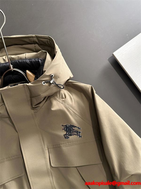 防風 撥水 スタイリッシュ 冬用フードジャケット バーバリー Burberry コピー 人気急上昇