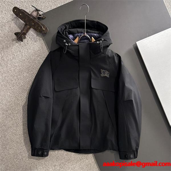 防風 撥水 スタイリッシュ 冬用フードジャケット バーバリー Burberry コピー 人気急上昇