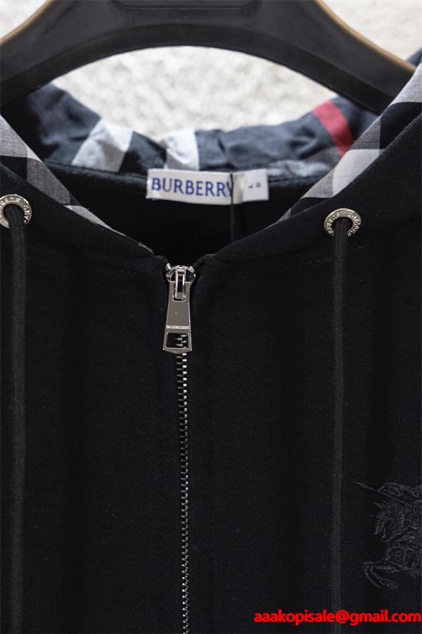 グレー落ち着き 秋冬大人気 バーバリー コピー フード ie スーパーコピークオリティ Burberry