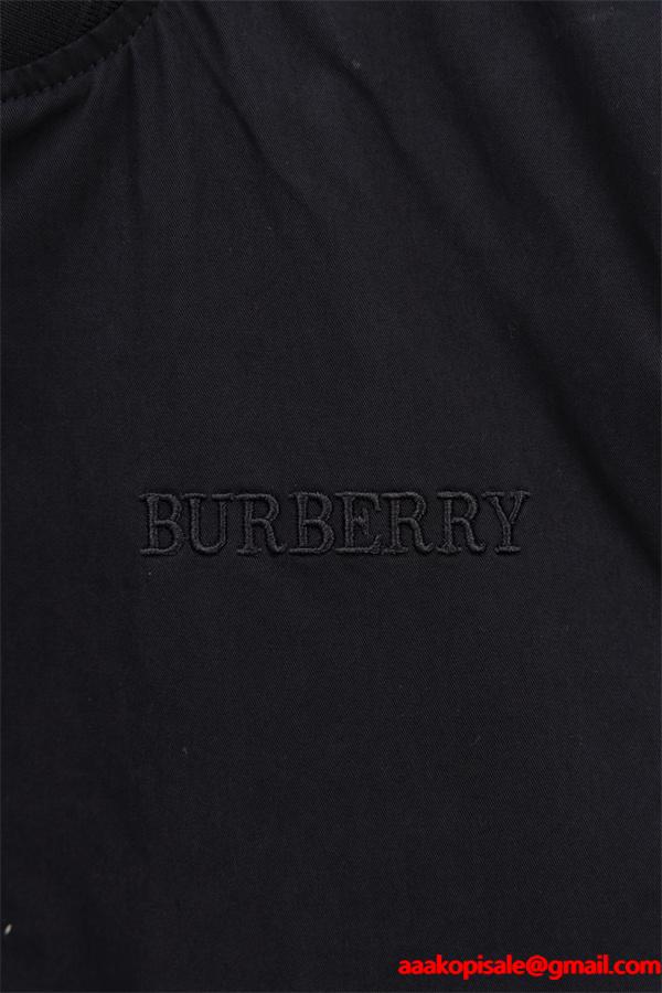 黒色格調 秋冬定番 バーバリー スーパーコピー ブルマン ジャケット シンプル上品 冬コーデ