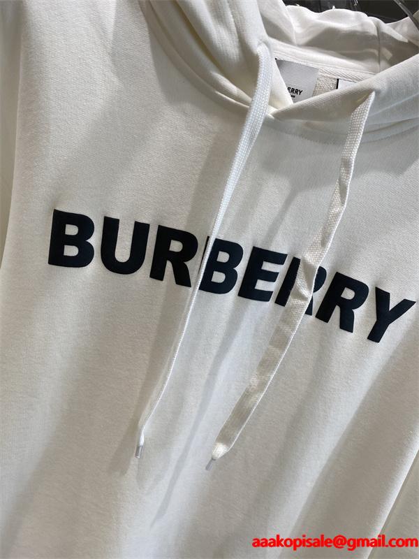  Burberry 黒白 2 色展開 秋冬定番愛用 バーバリー スーパーコピー パーカー クオリティ 季節限定モデル