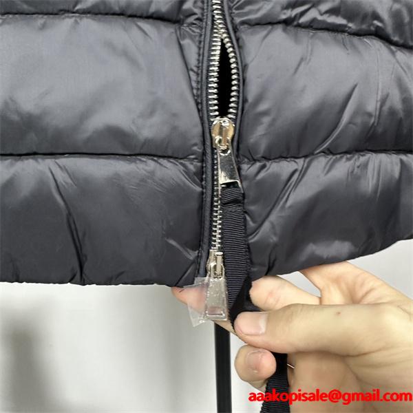 2025秋冬 ホワイト 上品さ抜群 保温性優秀 モンクレール スーパーコピー ニット袖ダウンジャケット Moncler 