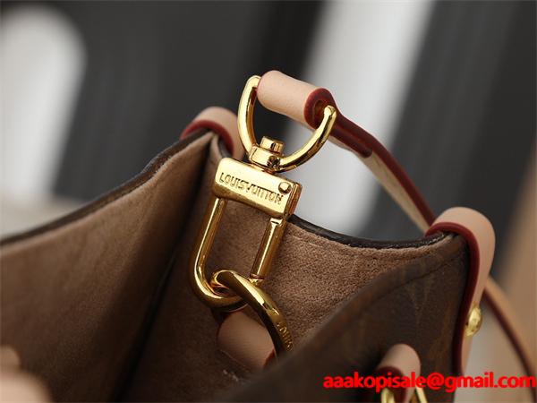 ブラウン クラシックロゴ ハンドル付き ルイヴィトン スーパーコピー トートバッグ Louis Vuitton 秋冬の定番