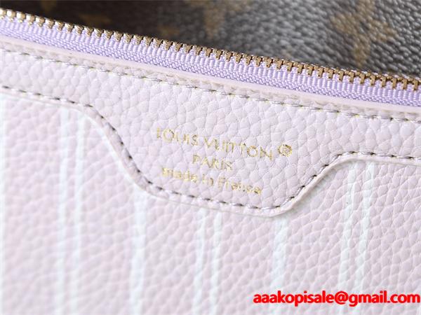 Louis Vuitton 冬のロマンス ライトピンク コントラストデザイン 2 ウェイ仕様 ルイヴィトン 偽物 トートバッグ