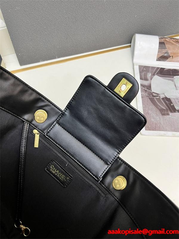 ナチュラル ストローデザイン チェーンアクセント シャネル コピー トートバッグ Chanel 冬の温もり