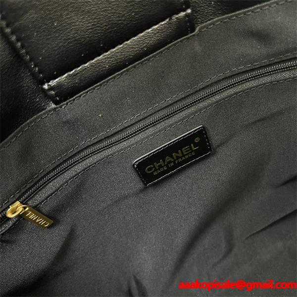 ブラック ダイヤ柄縫製 2 ウェイ仕様 シャネル スーパーコピー トートバッグ Chanel 2025秋冬
