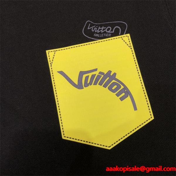  Louis Vuitton ルイヴィトン 偽物 パーカー 着回し抜群の新デザイン 高級感漂う 人気通販限定 ホワイトポケットデザイン