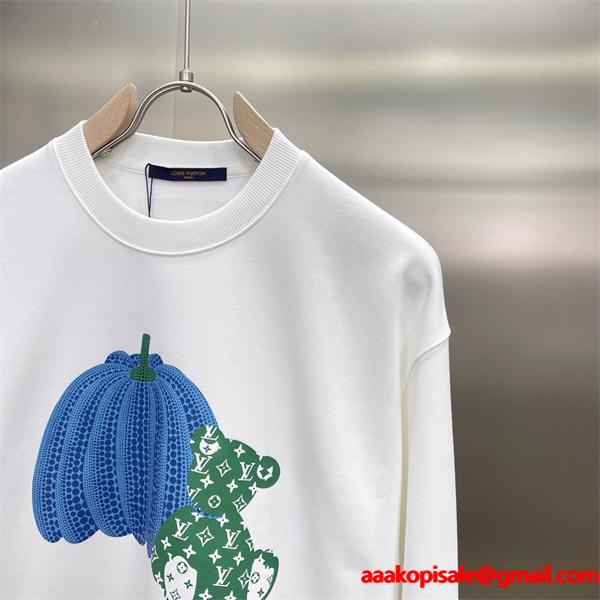 2025秋冬限定 モード感溢れる ブラック立体デザイン Louis Vuitton ルイヴィトン コピー パーカー