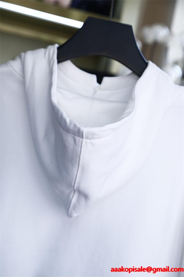 Louis Vuitton ルイヴィトン スーパーコピー パーカー 2025秋冬新作 上品シンプル 高品質 ホワイトビッグロゴ