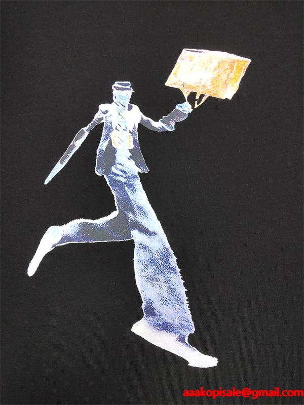 秋冬注目 優雅シルエット 高品質 ホワイトアートプリント Louis Vuitton ルイヴィトン コピー パーカー