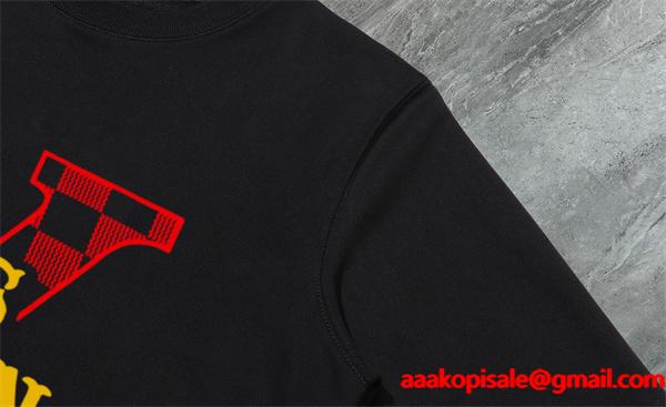 Louis Vuitton ルイヴィトン コピー パーカー 秋冬注目 モード系デザイン ブラックレターロゴ