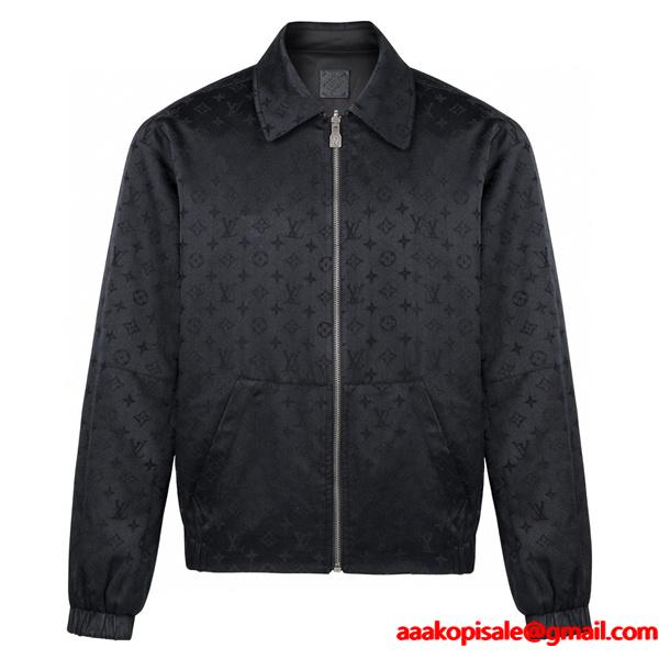  Louis Vuitton ルイヴィトン 偽物 ジャケット 売れ筋おすすめモデル 上品シルエット 高品質 ブラックシンプルデザイン