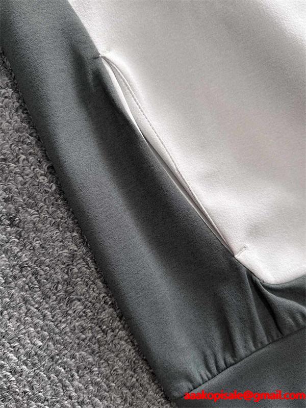 2025秋冬注目 スポーティスタイル グレーブラックコンビ Louis Vuitton ルイヴィトン コピー ジャケット