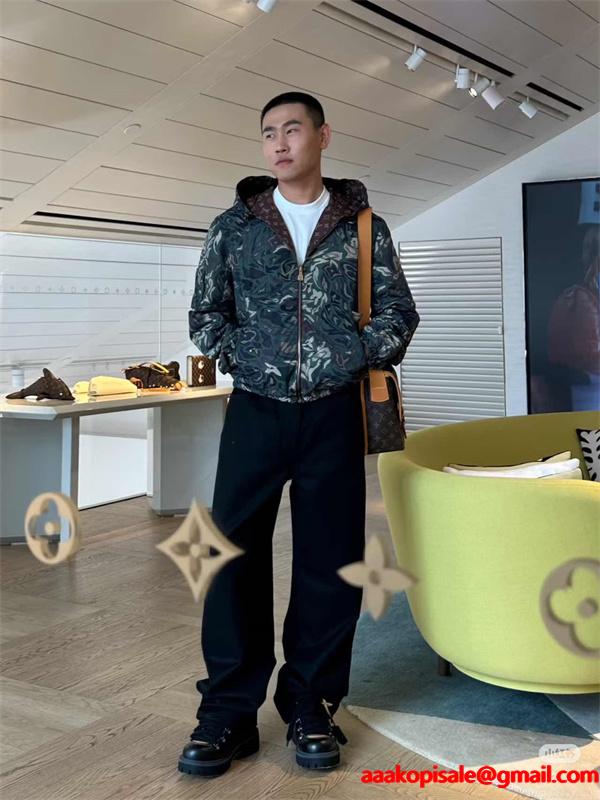 Louis Vuitton ルイヴィトン スーパーコピー ジャケット 秋冬新作 個性派カモフラ 高品質 ミリタリースタイル