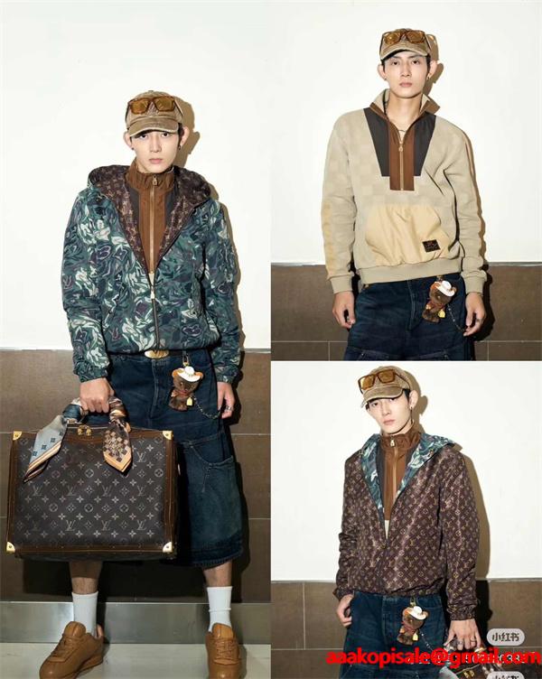 Louis Vuitton ルイヴィトン スーパーコピー ジャケット 秋冬新作 個性派カモフラ 高品質 ミリタリースタイル