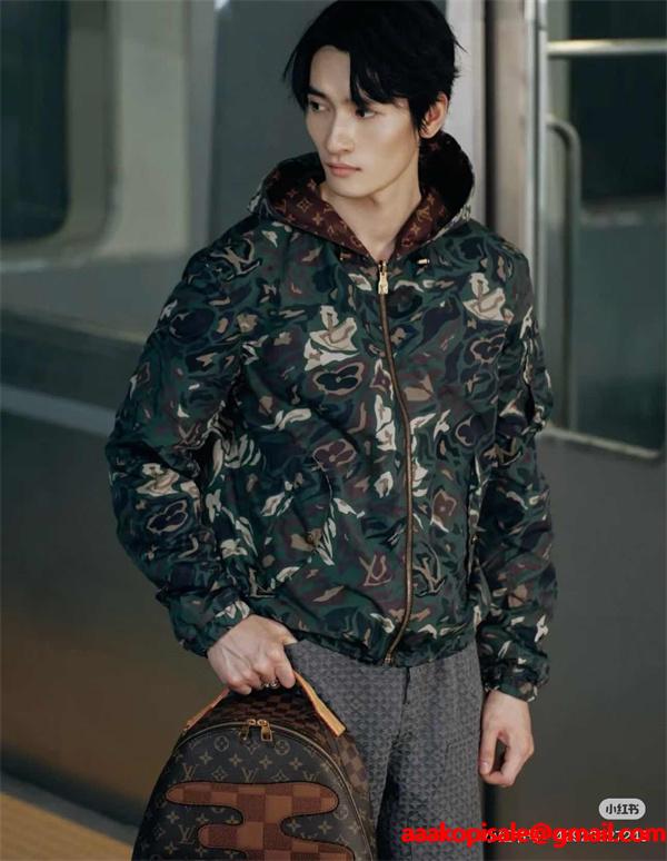 Louis Vuitton ルイヴィトン スーパーコピー ジャケット 秋冬新作 個性派カモフラ 高品質 ミリタリースタイル