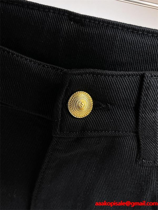 2025秋冬限定 チェックポケットデザイン Louis Vuitton ルイヴィトン スーパーコピー デニムパンツ