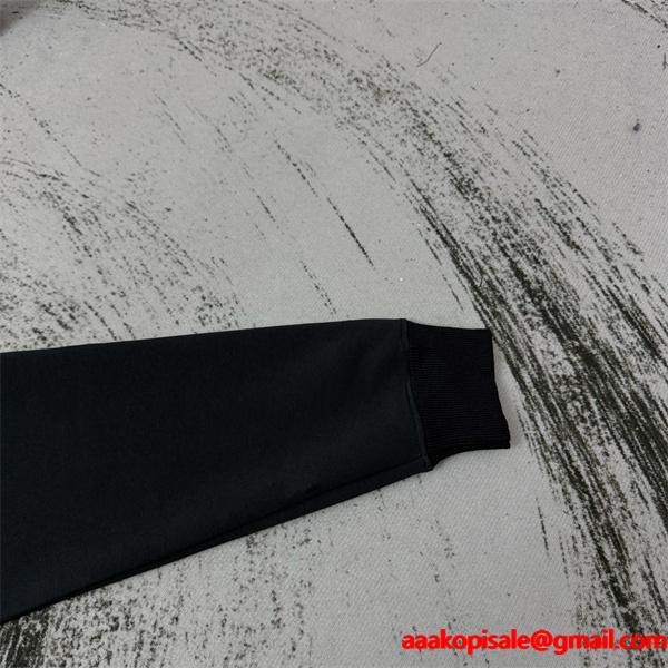 Chrome Hearts クロムハーツ 2025秋冬限定 ブラック クロスジップデザイン 偽物 パーカー 季節限定モデル