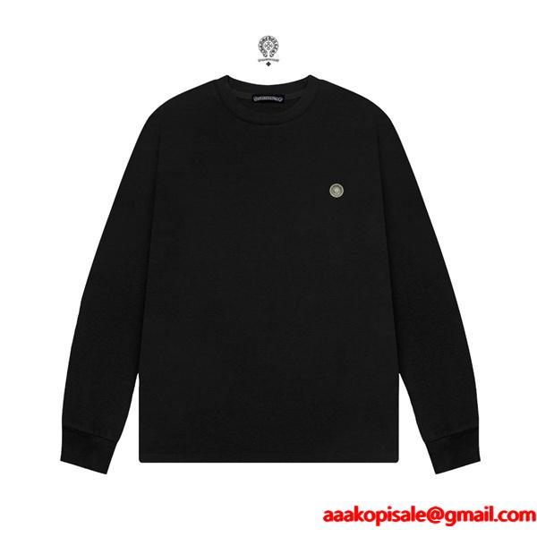 新作シーズン限定 ブラウン ミニロゴデザイン Chrome Hearts クロムハーツ スーパーコピー ウール インナー