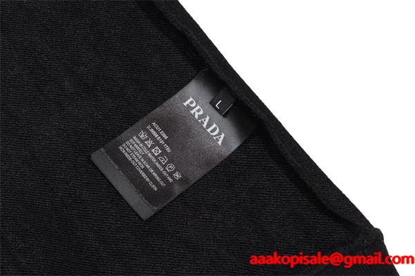 定番人気 ホワイト クラシックロゴデザイン 高級 モード Prada プラダ スーパーコピー スウェット