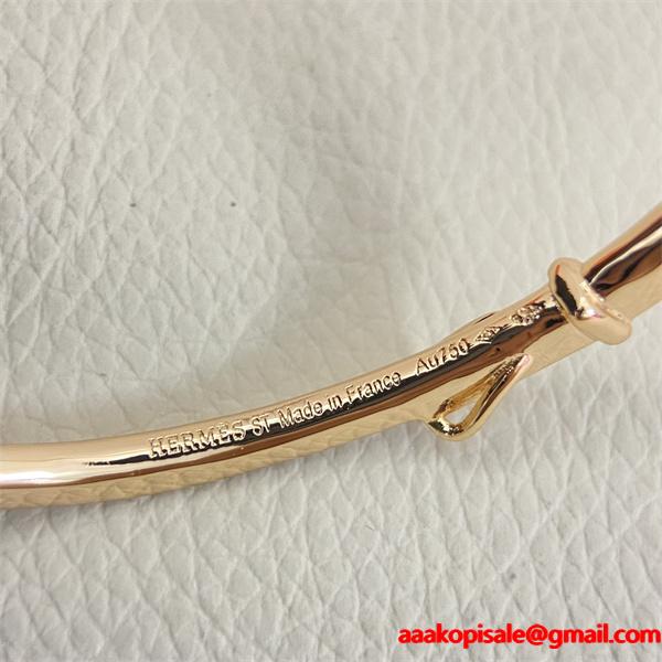 ダイヤ調ベルトバックル 3 色展開 HERMES エルメス 偽物 ブレスレット 高品質アクセサリー