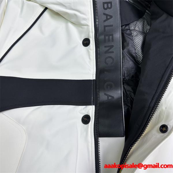 ブラックハードシェル ユーティリティ機能的 BALENCIAGA バレンシアガ 偽物 アウター  季節限定モデル