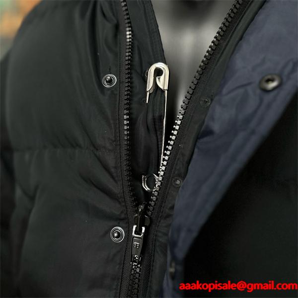 ブラッククラシックロゴ レトロ風 バレンシアガ 偽物 ダウンジャケット 人気急上昇 BALENCIAGA