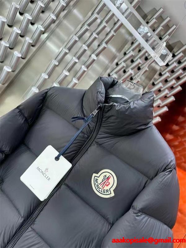 MONCLER ライトブルー立領 シンプルデザイン モンクレール スーパーコピー ダウンジャケット 着心地最高