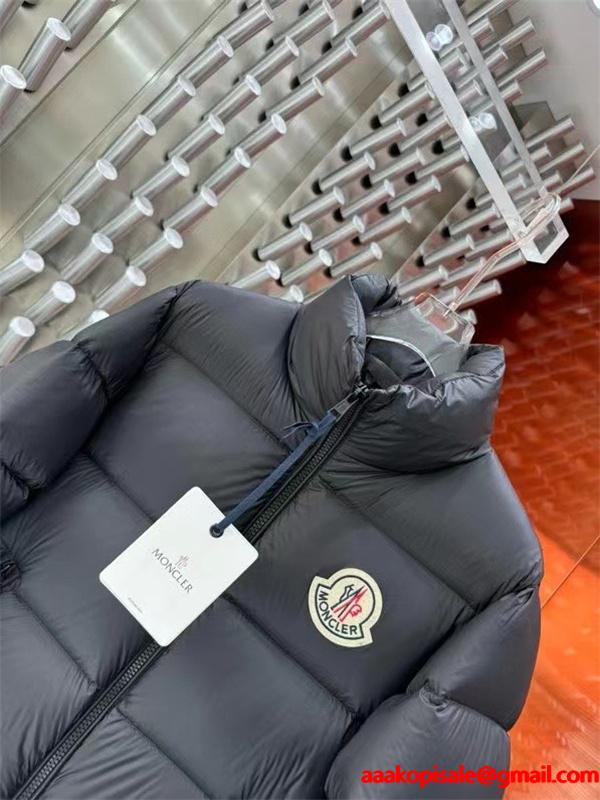 MONCLER ライトブルー立領 シンプルデザイン モンクレール スーパーコピー ダウンジャケット 着心地最高