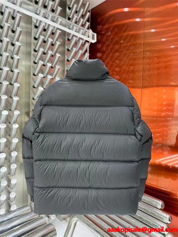 MONCLER ライトブルー立領 シンプルデザイン モンクレール スーパーコピー ダウンジャケット 着心地最高