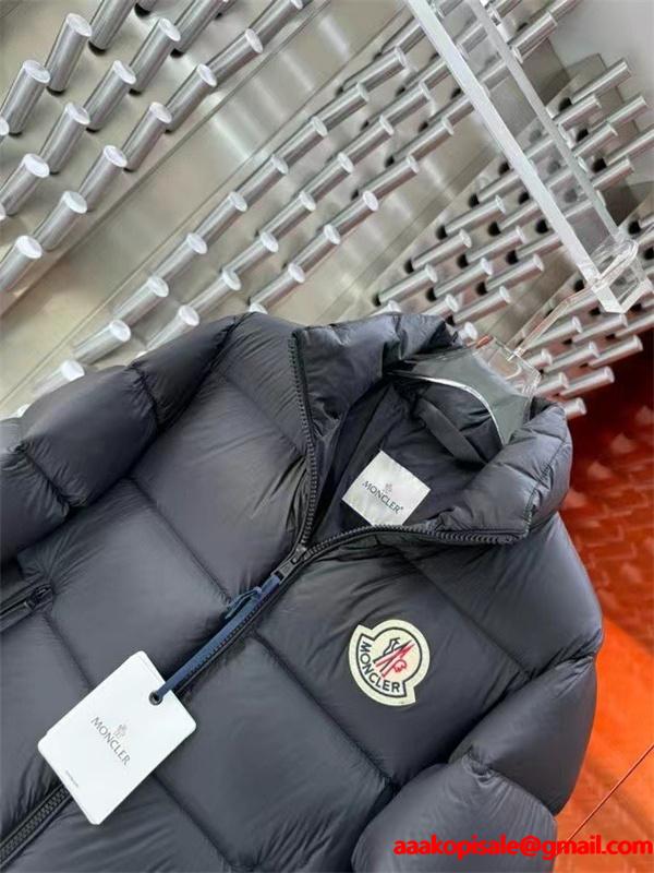 MONCLER ライトブルー立領 シンプルデザイン モンクレール スーパーコピー ダウンジャケット 着心地最高