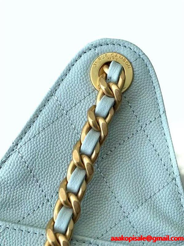 CHANEL シャネル コピー 激安 ドローストリングバッグ レディース キルティング レザー ショルダー ハンドバッグ 上品パステルカラー