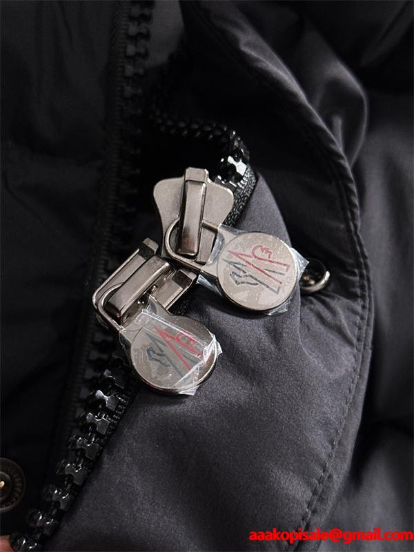 ブラックシンプル ダウンベスト モンクレール スーパーコピー アウター 秋冬 温かさ重視 MONCLER