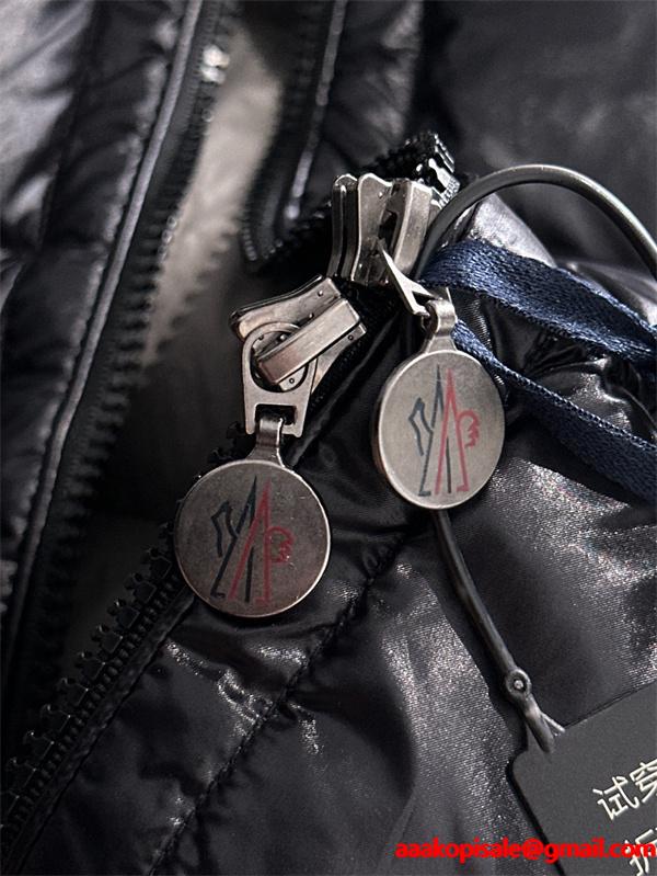 ホワイトフード付 軽量スタイル MONCLER モンクレール コピー ダウンベスト 秋冬温かさ重視